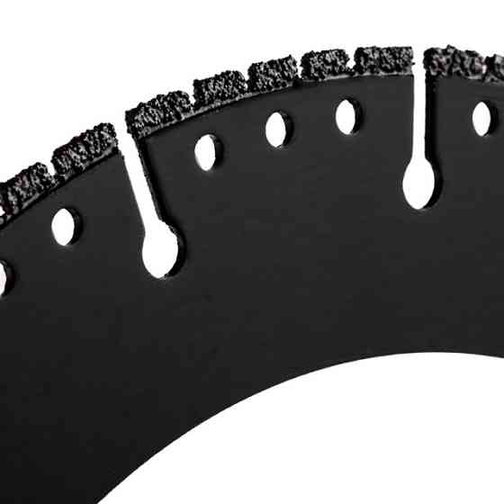 Диск универсальный сегментный алмазный, 230 мм, 16-18%, 6600 об/мин INTERTOOL CT-1012 Киев