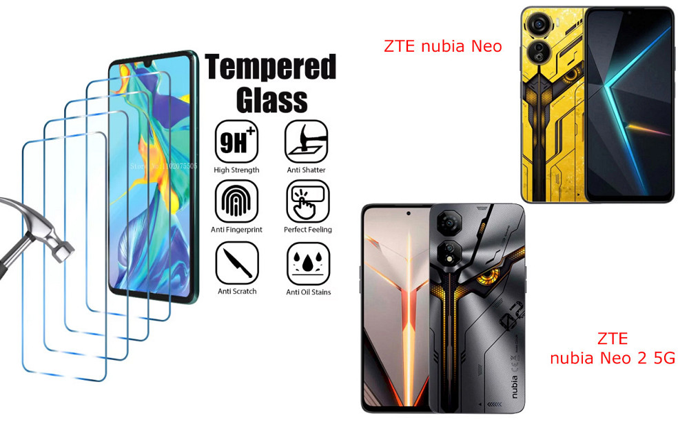 Захисне скло ArmorGlass для ZTE nubia Neo, nubia Neo 2 5G – стійке до подряпин та ударів Київ - фото 1