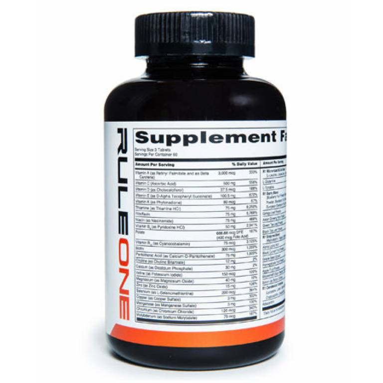 Комплекс вітамінів для чоловіків Rule 1 Men's Train Daily MultiVitamin 90 tablets Луцьк - фото 2