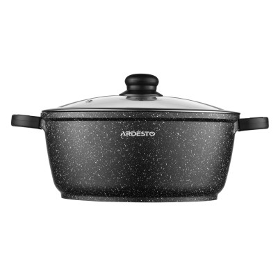 Каструля Ardesto Gemini Anzio, 5л, алюміній, чорний (AR2454GE) Вінниця - фото 9