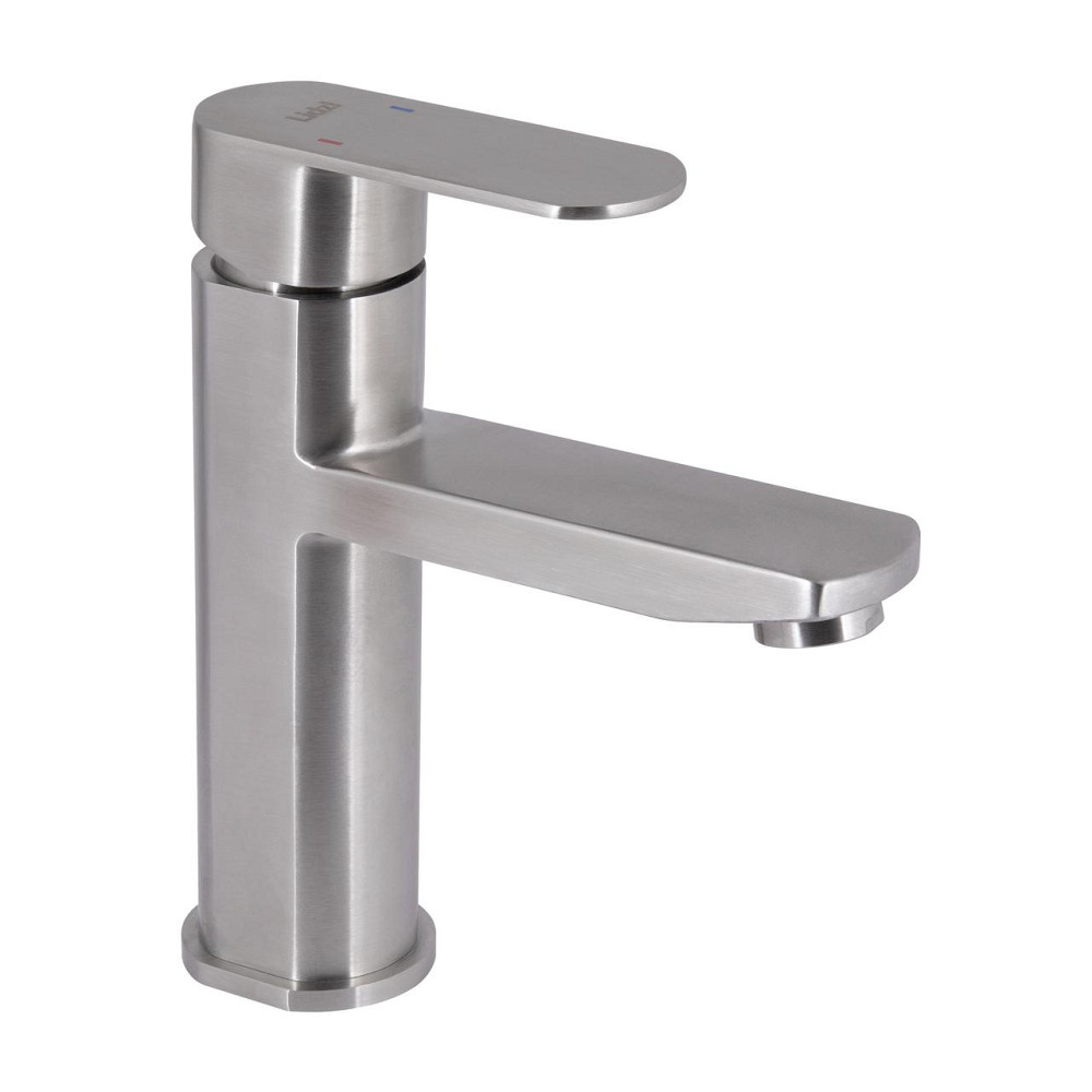 Змішувач для раковини Lidz Luna 001F (k35) LDLUN001FNKS46094 Nickel Київ - фото 1