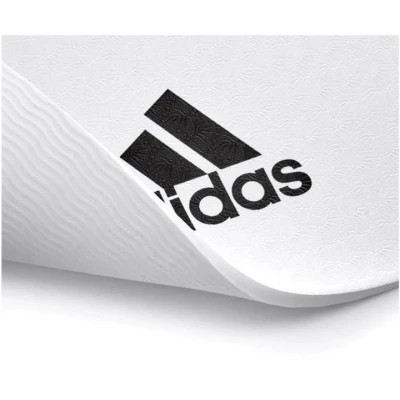 Килимок для йоги Adidas Yoga Mat Уні 176 х 61 х 0,8 см Білий (ADYG-10100WH) Вінниця - фото 3