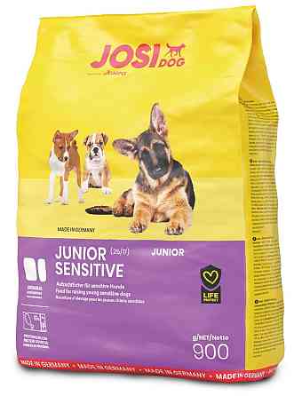 Сухой корм Josera JosiDog Junior Sensitive (ЙозиДог Юниор Сенс) для щенков с чувствительным пищеварением,900 г Винница