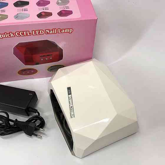 Гель-лак светодиодный UV LAMP CCF+LED, Лампа для маникюра гель лаком, УФ лампа для сушки гель лака CU-79 Львов