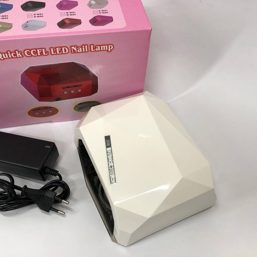 Лед лампа для гель лака UV LAMP CCF+LED, Сушилка обычного ногтей, Профессиональная сушка для гель лака YC-29 Львов - изображение 5