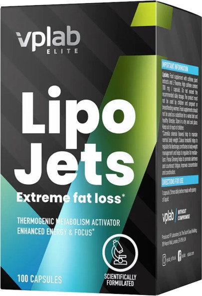Жироспалювач Vplab Lipo Jets 100 caps Київ - фото 1
