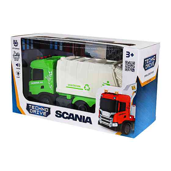 Автомодель серії Big Truck – Сміттєвоз Scania (світло, звук) Днепр