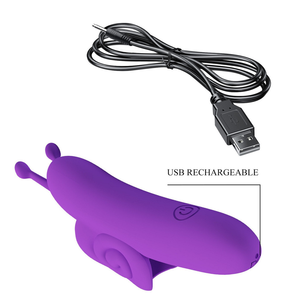 Вибростимулятор PRETTY LOVE Snail Honey Finger, 10 vibration functions Memory function Sex Aura Киев - изображение 5
