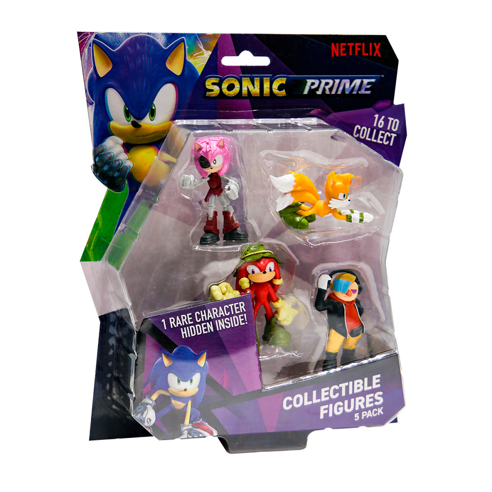 Набір ігрових фігурок Sonic Prime – Пригоди Наклза Дніпро - фото 1