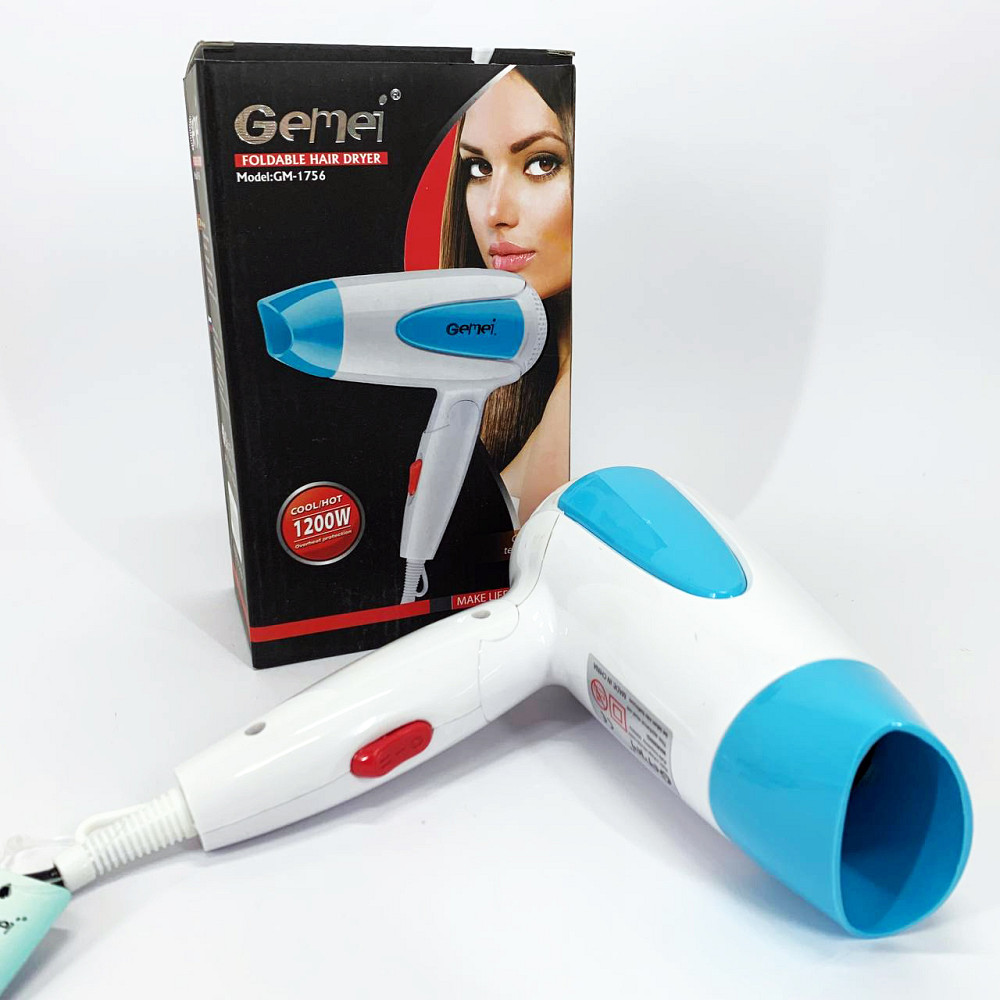 Портативный фен для сушки, Профессиональный фен для объема волос с регулируемой температурой CF-19 Львов - изображение 4