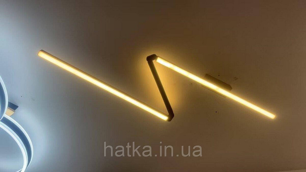 Люстра стельова світлодіодна VALESO LDD13316 BK чорна Київ - фото 2