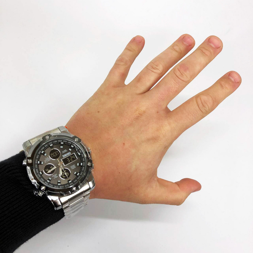 Солідні чоловічі годинники, Чоловічі годинники браслет на ланцюжку на подарунок ZJ-33 Івано-Франківськ - фото 8