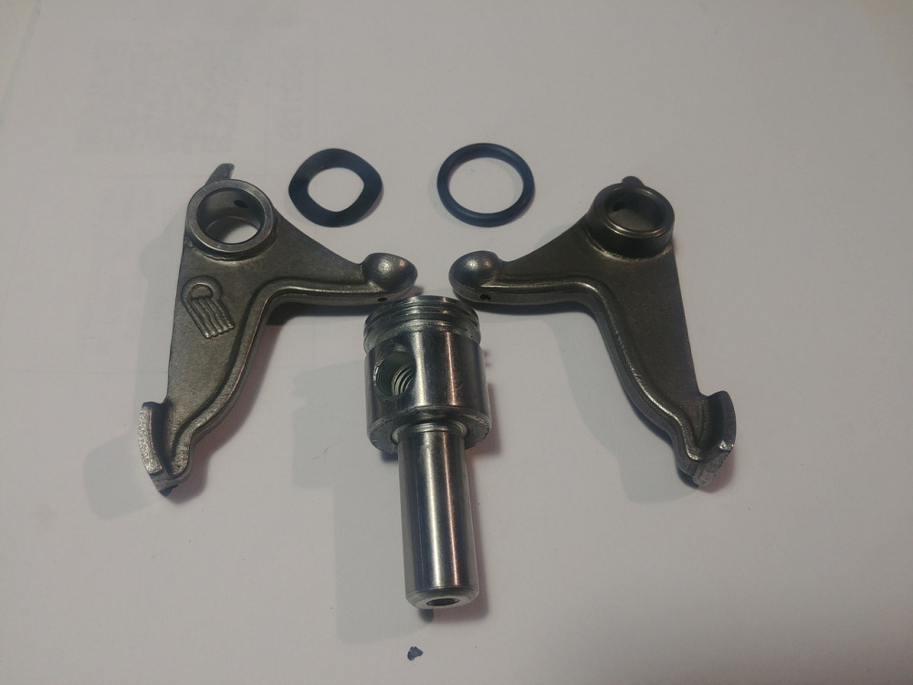 Коромисло клапанів (рокер) (низький) мотоцикл 4T CG 125/200 (+вал) (комплект) JH (mod:B) Мукачево - фото 1