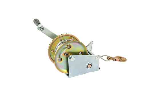 MASTERTOOL Лебідка барабанна MASTERTOOL 454 кг трос 10 м 86-8145 Коломия