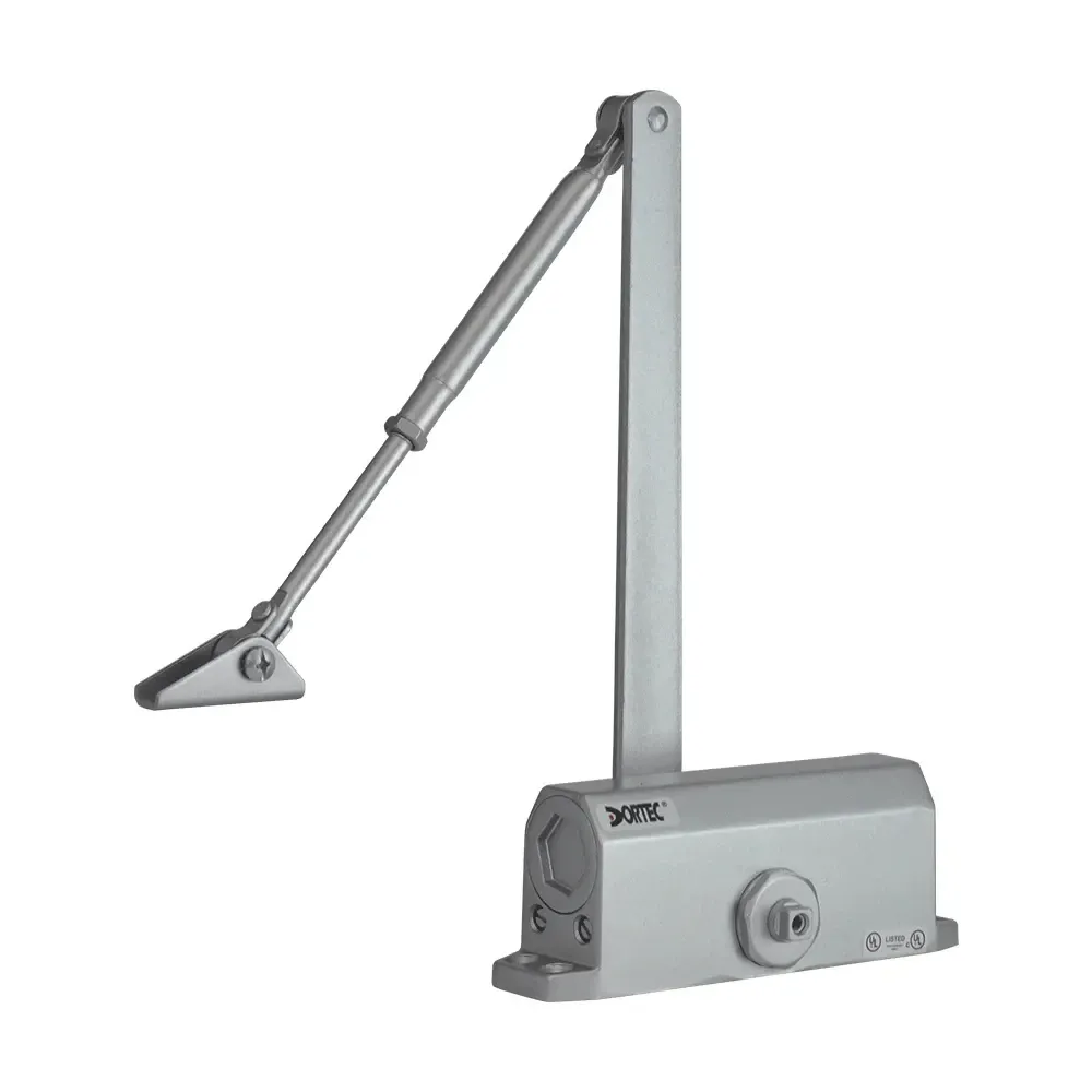 Дверний доводчик Dortec DT-63H Silver з фіксацією дверей у відчиненому положенні (63-00017) Київ - фото 6
