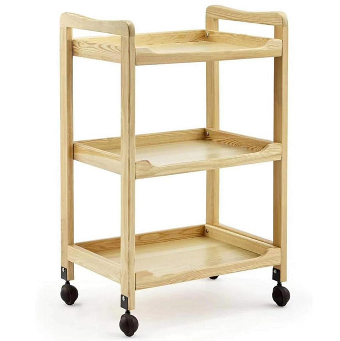 Этажерка для ванной на колёсиках 