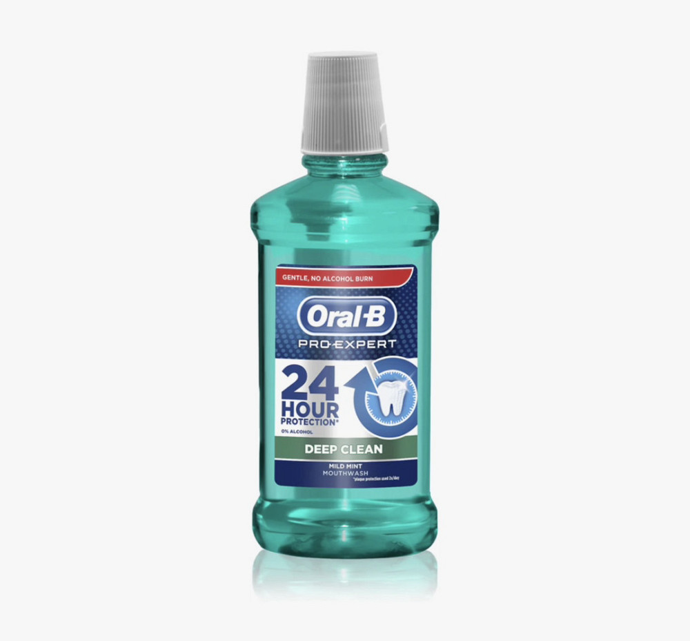 Ополіскувач Oral-B Pro - Expert Strong Teeth Mouthwash М'ята 250 мл Виноградів - фото 1
