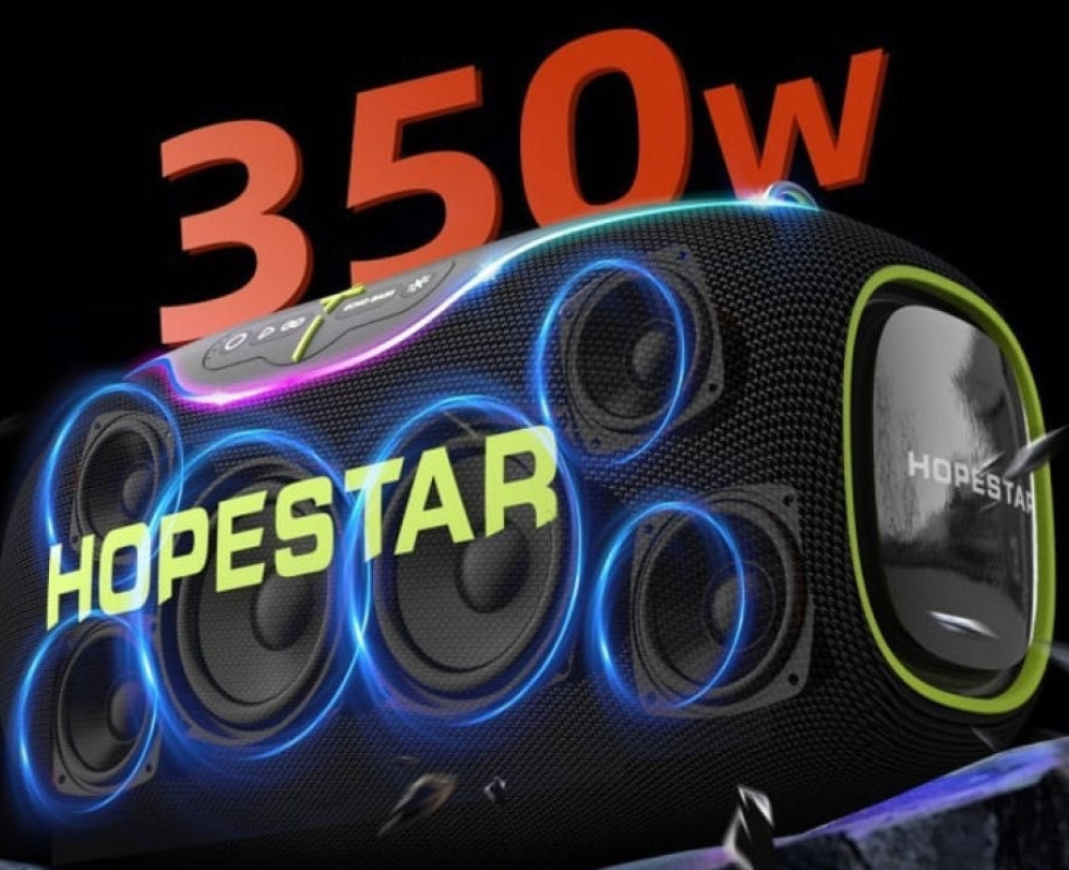 Колонка Hopestar A80 350W 30000mAh потужна Bluetooth RGB. Харків - фото 7