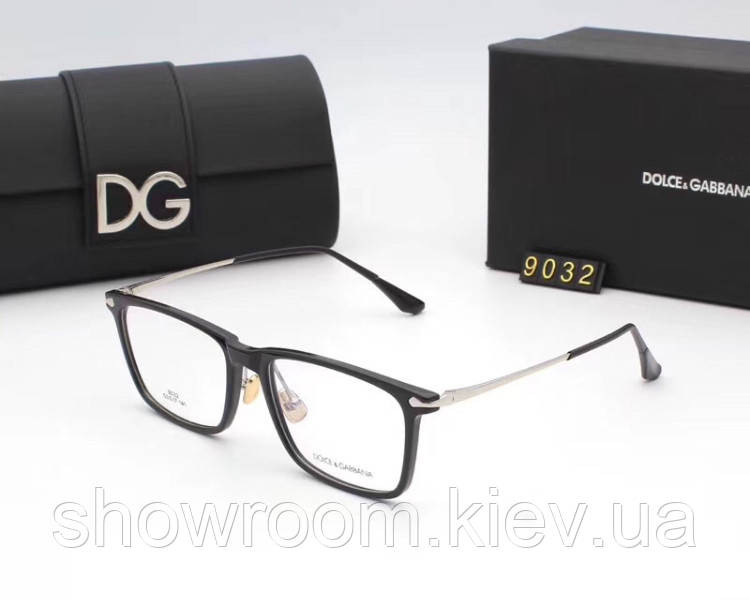 Женская стильная брендовая оправа 9032 черная Киев - изображение 1