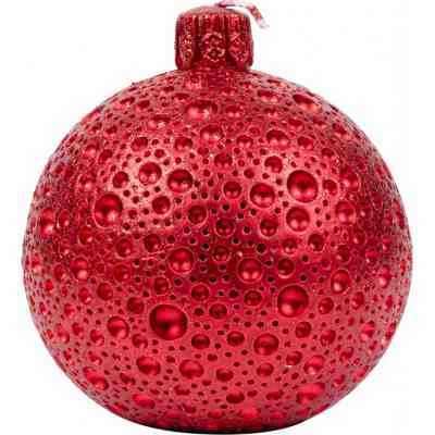 Свеча Novogod`ko Шар 9*9см, красный, парафин (974671) Винница