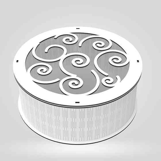 Подарочная коробка EKOSTAR d200 h80 Киев