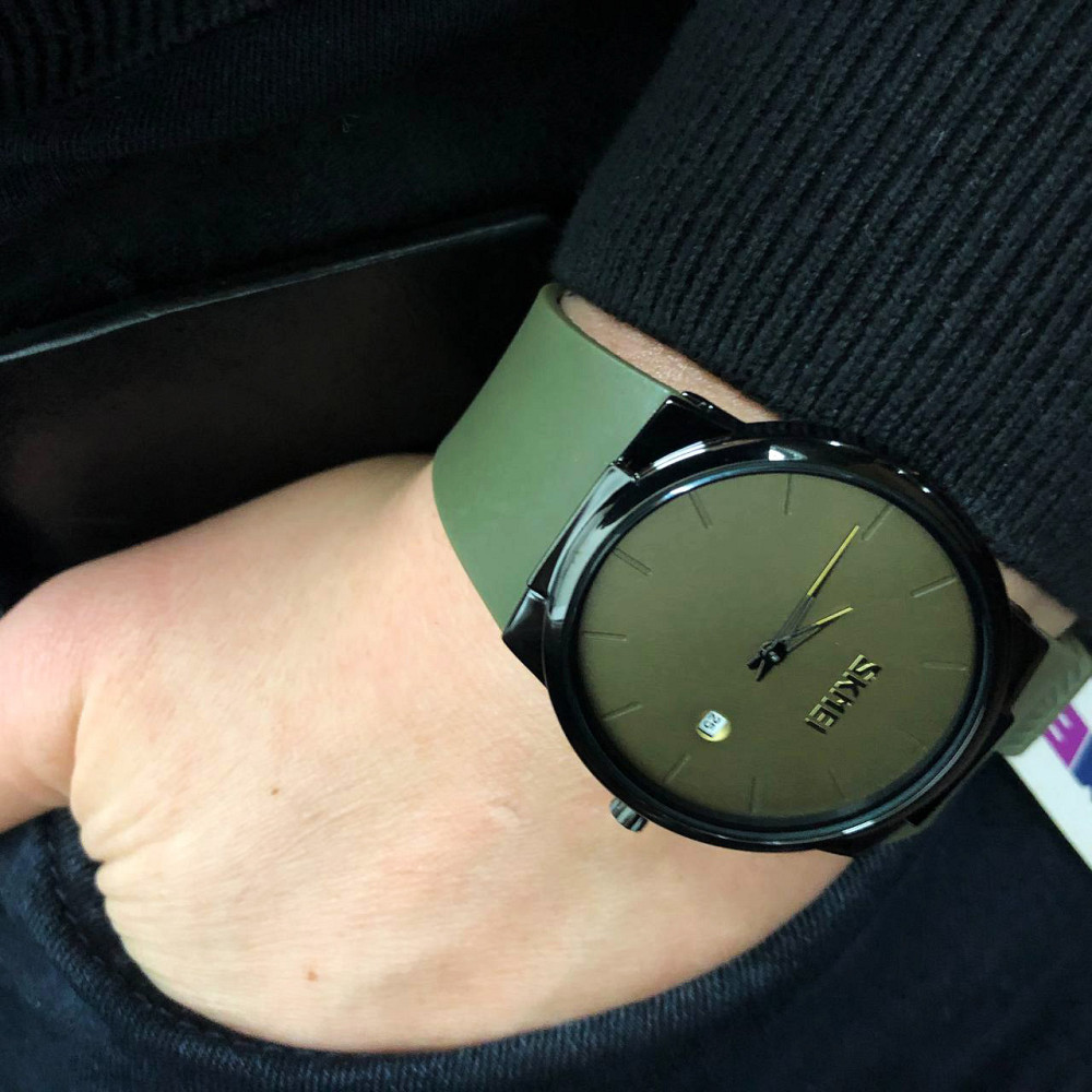 Якісні чоловічі годинники, Наручні чоловічі годинники стильні ділові Повсякденні PQ-27 Львів - фото 13