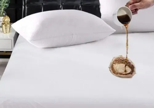 Наматрасник непромокаемый Аквастоп с тканевым бортом и резинкой (180*200) Коломия - фото 3