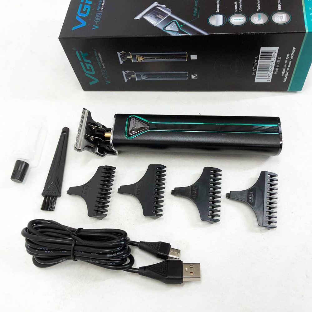 Беспроводная машинка для стрижки для дома, Водонепроницаемый триммер для стрижки Триммер висков WM-94 Львов - изображение 1