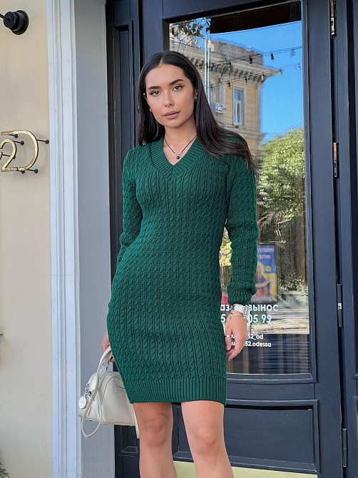 Жіноче в'язане плаття туніка.  42-48р Київ - фото 2