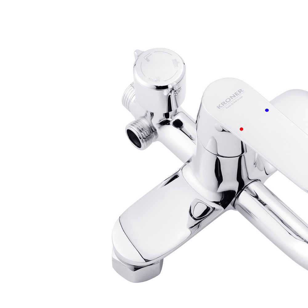 Набор 3 в 1 душевая система Kroner Armada-C064K + смеситель Hagen-C010 + смеситель Bidet-C082 Киев - изображение 6