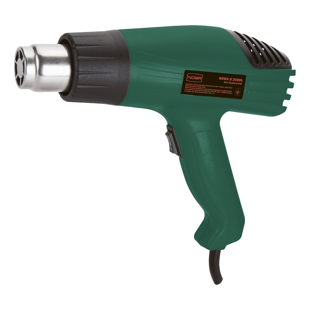 Фен будівельний NOWA O 2000k Харків - фото 1