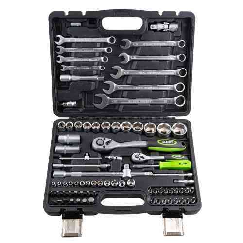 Hабір інструменту Alloid Base 1/2" и 1/4" 6-г 82 предметів (NI-1082 WN-6) Одеса