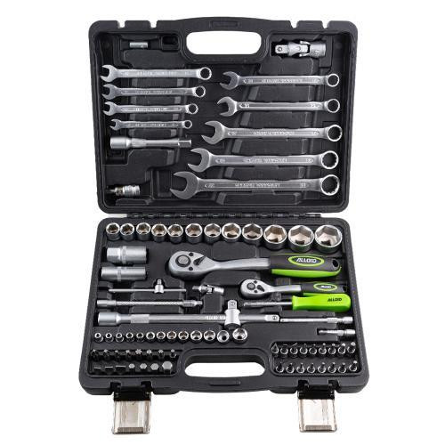 Hабір інструменту Alloid Base 1/2" и 1/4" 6-г 82 предметів (NI-1082 WN-6) Одеса - фото 1