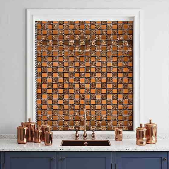 Декоративна скляна мозаїка Оранж Київ