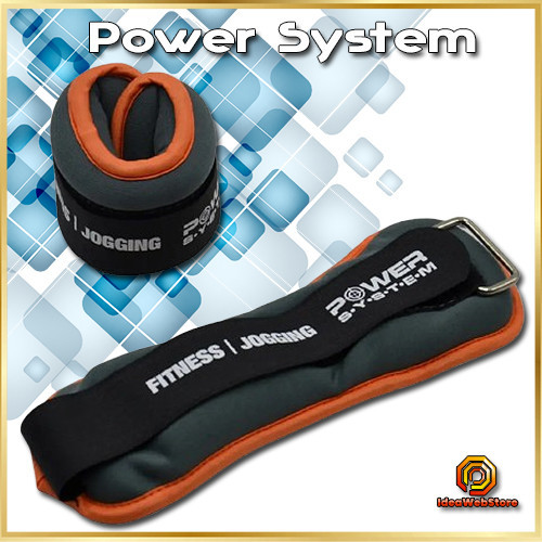 Манжети обважнювачі спортивні Power System 2шт 1 kg Київ - фото 1