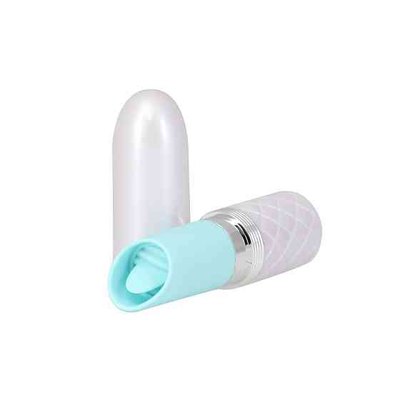 Вібратор Pillow Talk Lusty Luxurious Flickering Massager - Teal Sex Aura Київ