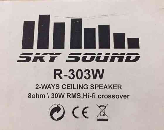 Акустическая система потолочная Sky Sound R-303W. Киев