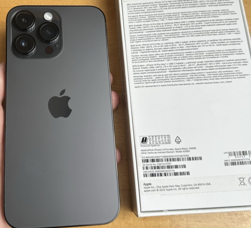 Айфон iPhone 14 Pro Max 256Gb. Space Black neverlock Киев - изображение 7