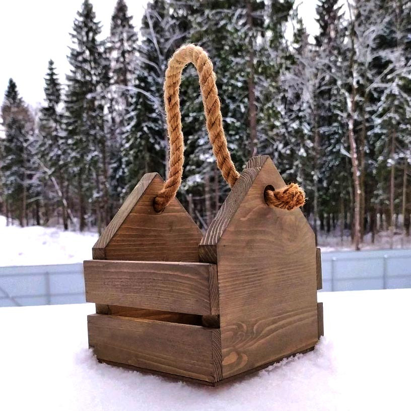 Інтер'єрний декоративний ящик "Іліт" капучино Миколаїв - фото 1