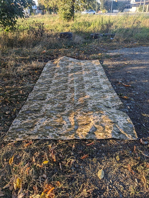 Тент антитепловізор, накидка анти тепловізор, екран захист від тепловізора піксель, анті-тепловізор Днепр - изображение 7