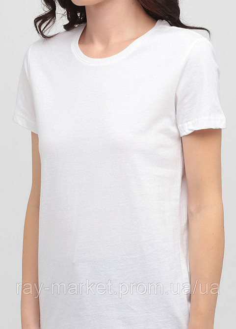Футболка базова Stedman Classic-T Unisex жіноча приталена біла (ST2600-WHI) Київ - фото 2