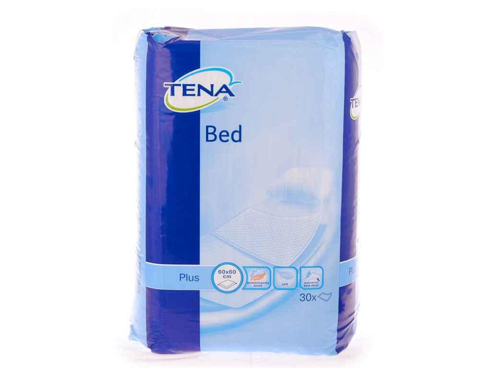 Пелюшки дорослі 30 шт.(Bed Plus) 60х60 ТМ TENA Київ - фото 1