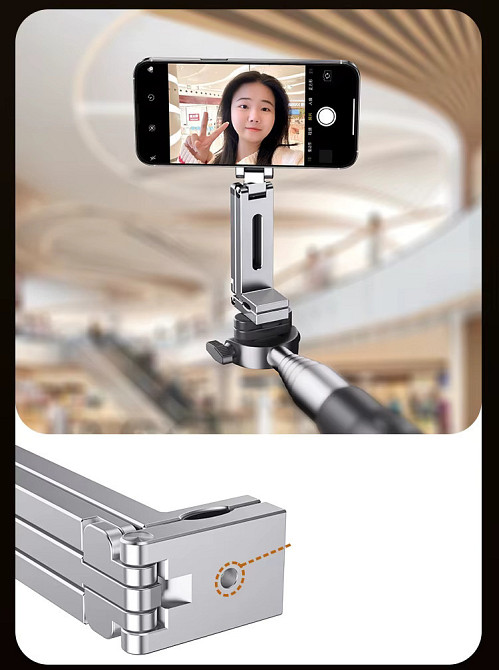 Держатель для телефона на стол мини штатив магнитный MagSafe AC Prof E01S Киев - изображение 5