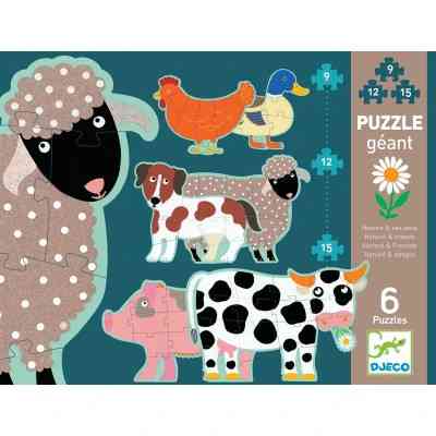 Пазл Djeco гігант Честь та друзі (DJ07112) Вінниця