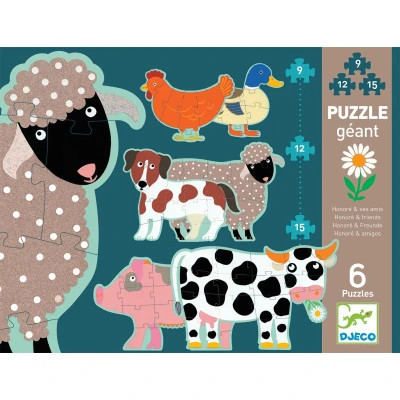 Пазл Djeco гігант Честь та друзі (DJ07112) Вінниця - фото 1