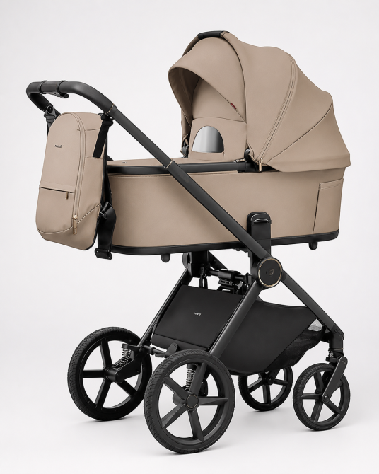 Коляска универсальная CARRELLO Ultimo CRL-6701 (2в1) Acoustic Beige Киев - изображение 1