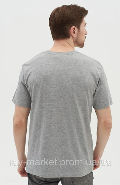 Футболка базовая плотная Stedman Comfort-T мужская серый меланж (ST2100-GYH) Киев - изображение 3