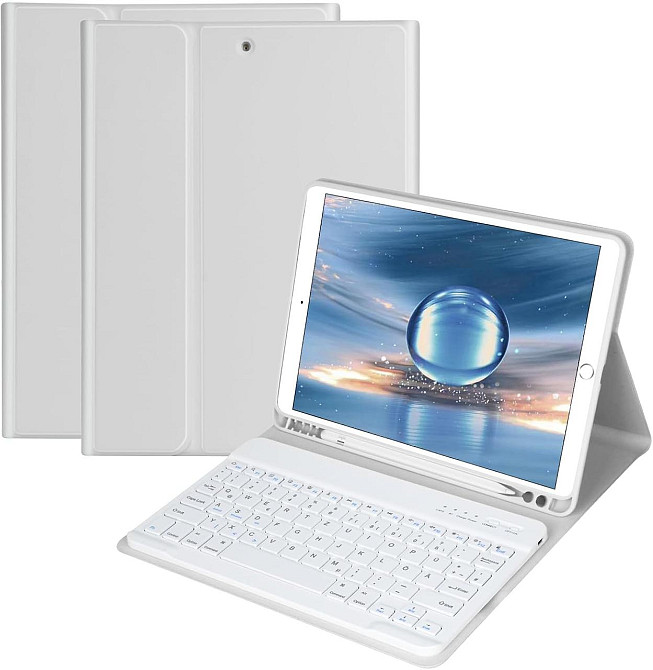 Захисний чохол з Bluetooth клавіатурою для iPad 10.2 (2019/20/21)/pro10.5(2017)/Air 3 10.5 Дніпро - фото 1