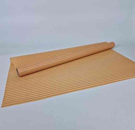 Рулон 10 м тонований матовий з рис. "Золоті смужки" (7) плівка для квітів (h660) No 1 ПЕРСИК (1 шт.) Харків