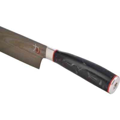 Кухонный нож MasterPro Tetsu, для шинкування 17.5 см, чорний (BGMP-4125-MBK) Винница